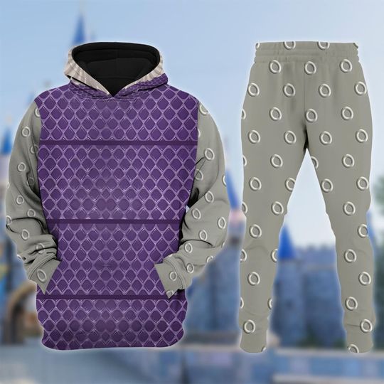 Boo Monsters Inc 3D Halloween Costume Clothing, Monsters Inc Cosplay Costume Hoodie, Halloween Costume Sweatshirt, Boo All Over Print Outfit