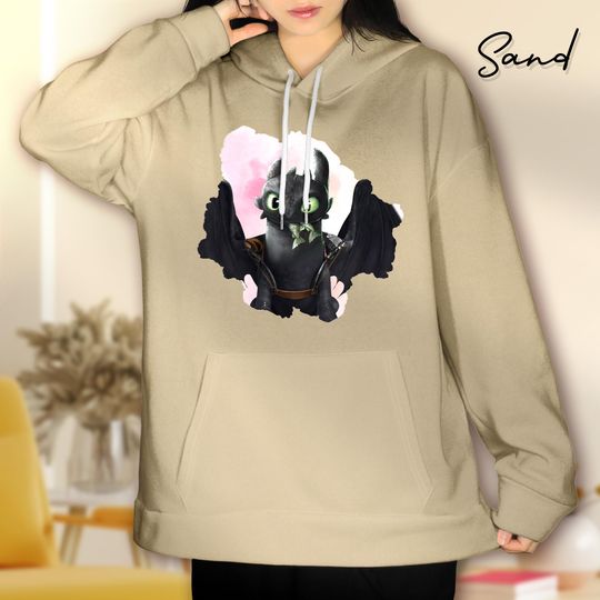 Toothless Eating Fish Sweatshirt and Hoodie