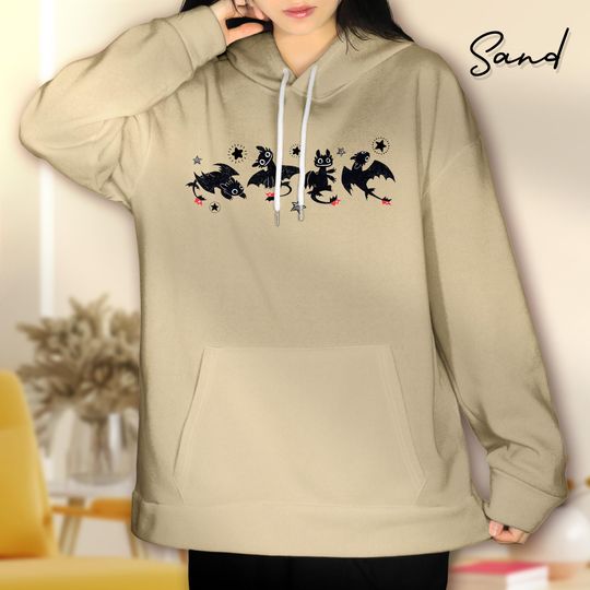 Toothless Dragon Sweatshirt and Hoodie, Funny How to Train Your Dragon Shirt