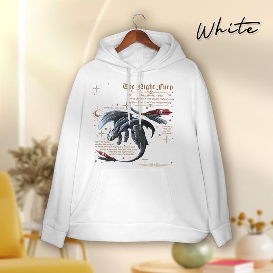 Toothless Night Fury Sweatshirt and Hoodie, How to Train Your Dragon,