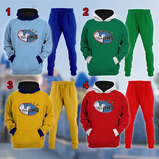 Disney Channel Games 3D Hoodie, Disney Channel Cosplay Uniform Shirt, Disney Costume Hoodie, Mickey Mouse Ears Channel Cosplay Costume Tee