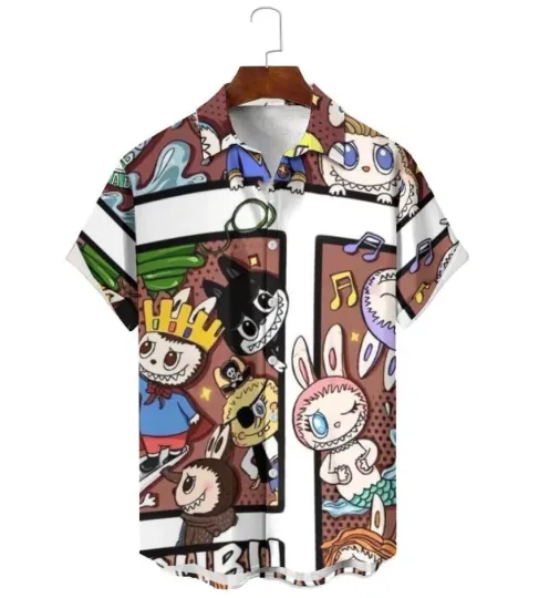 Cute Labubu hawaii Shirts, Gift For Her, Him