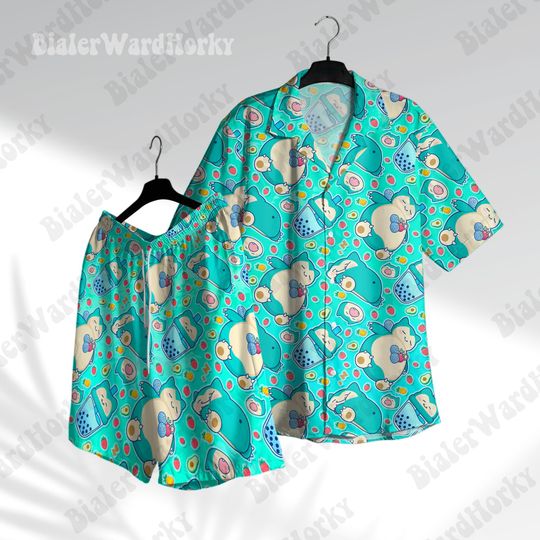 Snor Milk tea Hawaiian Shirt Chill Shirt Anime Shirt Gifts