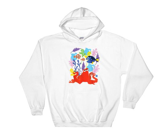 Finding Dory Nemo Marlin Hank  Finding Nemo Art  Hoodie
