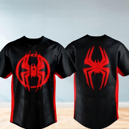 Marvel Spider Man Baseball Shirt, Vintage Spider Man Baseball Jersey, MCU Fans Gift, Spiderman Jersey, Disneyland Family Trip Shirt