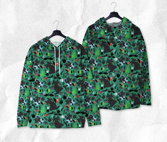 Toothless Hoodie Shirt Dragon Toothless Sweatshirt How to Train Your Dragon Shirt Dragon Shirt Gifts