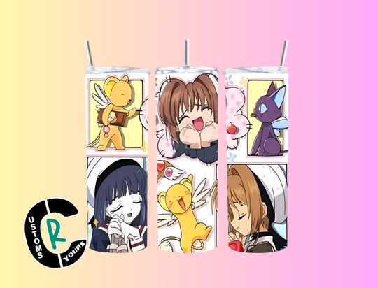 Anime Insulated Drinkware I 20oz Sailor Moon Inspired Skinny Tumbler I Sublimation Design I Ideal Gift for Anime Lovers