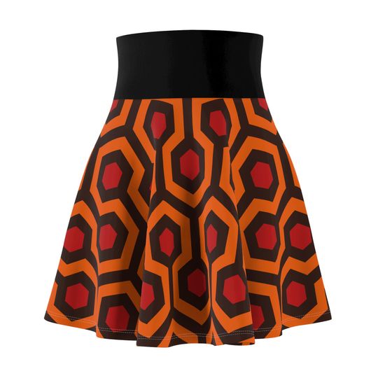 Classic Horror Movie Skirt, The Overlook Women's Skater Skirt