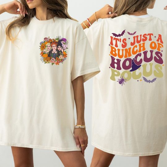 Bad Witches Shirt, It's Just A Bunch Of Hocus Pocus Shirt, Evil Queen Halloween Shirt