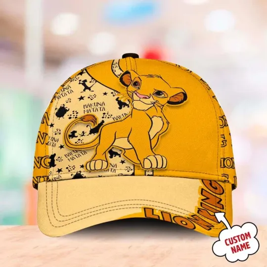Personalize Lion King Unisex Baseball Cap Mother Day Gift