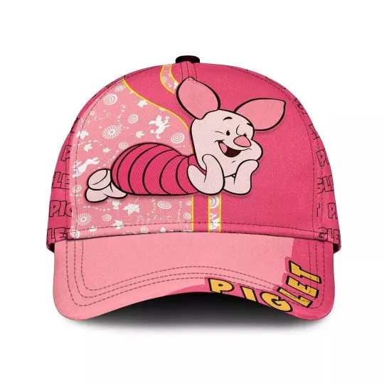 Lovely Piglet Winnie The Pooh I'm A Big Fan Of Piglet Classic Baseball Cap