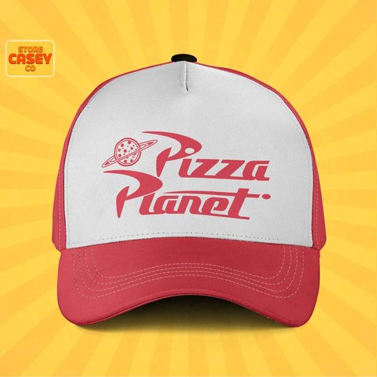 Toy Story Pizza Planet Baseball Hat, Buzz Lightyear, Disneyland Vacation Cap, Gift for fan