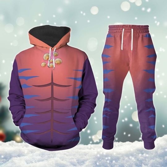 Tamatoa Moana Cosplay Shirt, Moana Tamatoa Hoodie And Joggers Set, Tamatoa Cosplay Pants, Disney Moana, Disney Villains Shirt