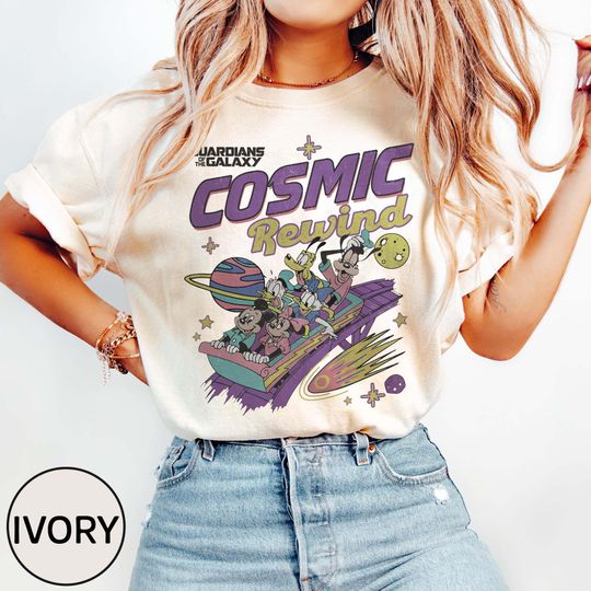 Retro Guardians Of The Galaxy Cosmic Rewind Shirt, Mickey and Friends Disney Ride Shirt