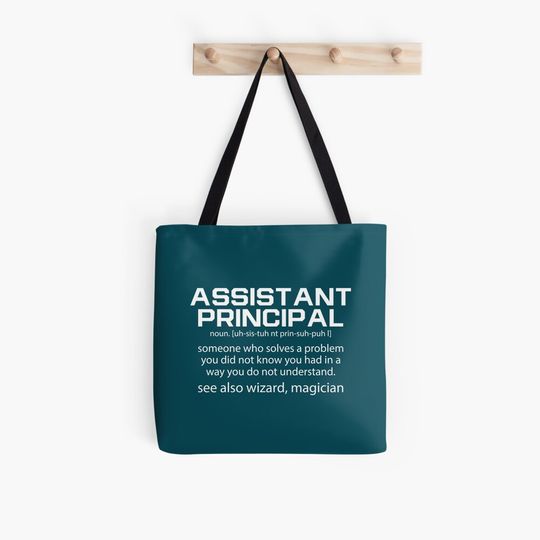 Funny Assistant Principal Definition - Assistant Principal   Tote Bag