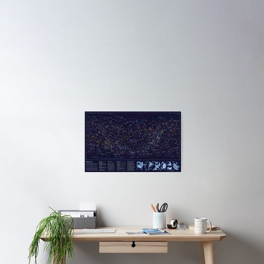 Night Constellations Poster