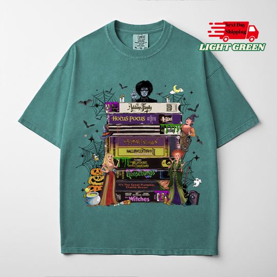 90s Vintage Halloween T-Shirt, VHS Movies, Horror, Spooky Season, Hocus Pocus