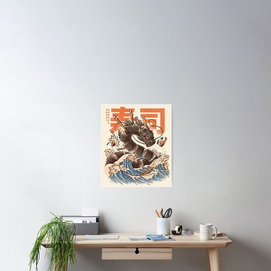 Great Sushi Dragon  Poster