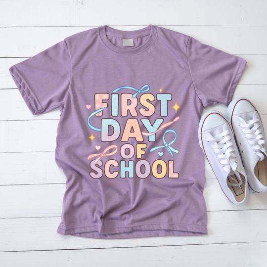 Coquette First Day Of School , Back To School , Teacher , Preppy Back To School , School , First Day Of School Shirt