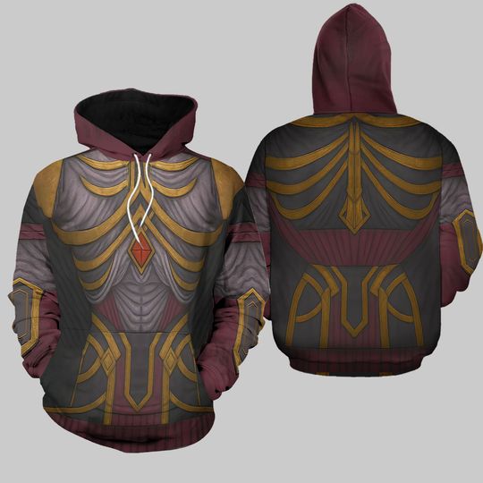 Vecna Dungeons And Dragons Costume Hoodie, DnD Villain Cosplay Hoodie For Fan, Horror Halloween Unisex Hoodie, Fantasy RPG Fan Gift