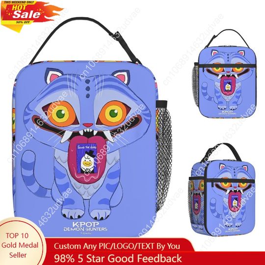 K-Pop Demon Hunters Cat Lunch Bag