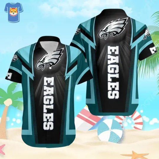 Philadelphia E.a.g.l.e.s Electric Vibes Hawaiian Shirt, Gift for Fan