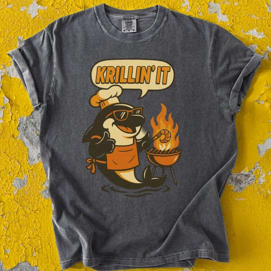 Orca Shirt Krillin' It - Funny Orca T Shirt, Orca Whale Shirt