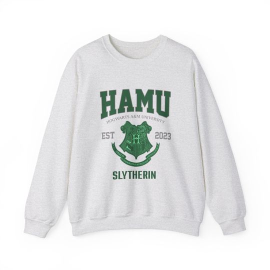 Harry Potter Slytherin Crewneck Sweatshirt – Hogwarts Collegiate Style