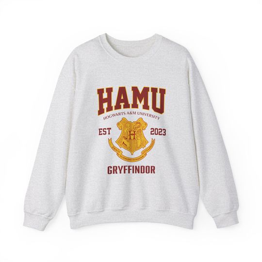 Harry Potter "HAMU Gryffindor" Lightweight Crewneck Sweatshirt