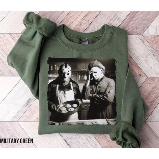 Retro Horror Movie Halloween Shirt, Friday 13th Sweatshirt