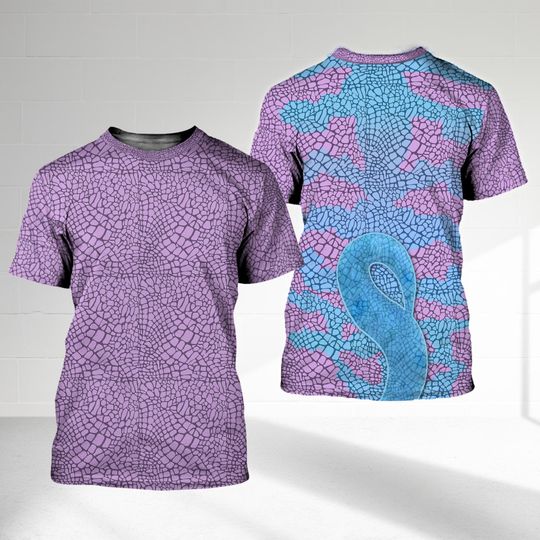 Randall Boggs 3D Shirt, Monsters Inc Shirt, Halloween Costume For Family Group T shirt, Monster Birthday Party, Monster Halloween Cosplay