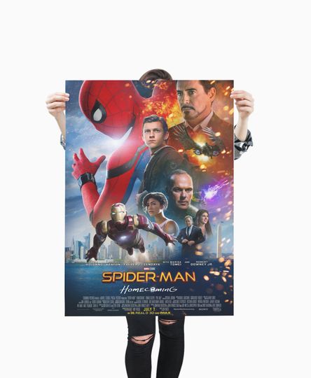 Spider-Man Homecoming Poster – Premium Matte Vertical Wall Art