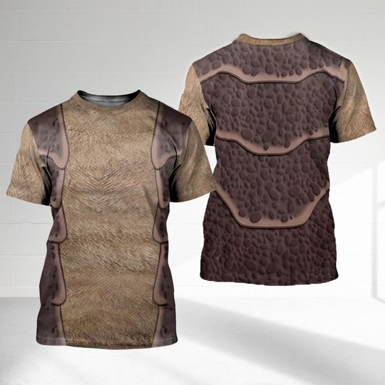 Raya and The Last Dragon Halloween 3D Shirt, Halloween Costume For Family Group T Shirt, Cartoon Cosplay Costume For Friend