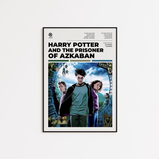 Harry Potter and the Prisoner of Azkaban – Minimalist Vintage Poster