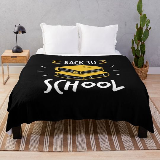 Back To School | Teacher and Student Gift Throw Blanket