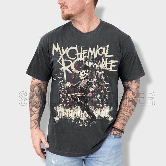 My Chemical Romance T-Shirt | 2025 Black Parade Tour MCR Band Tee | Emo Rock Merch for Fans | MCR Tshirt