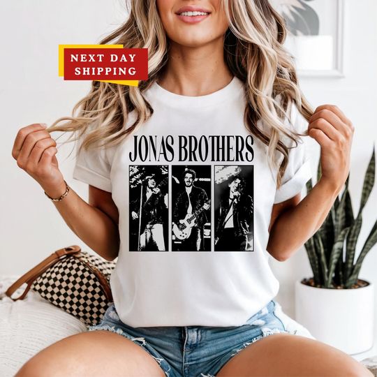 Jonas Bros Tour 2025 Shirt, Retro Jonas Brothers Tour Shirt, Jonas Brother Merch, Jonas Brother Unisex T-shirt,  20th Annivesary Tour Shirt