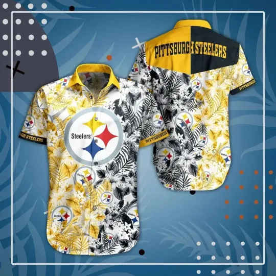 Pittsburgh S.t.e.e.l.e.r Tropical Dual-Tone Hawaiian Shirt, Gift for Fan