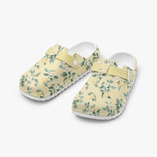 Lemon Women’s Work Clogs & Mules, Pastel Summer Sandals for Nurses & Comfort