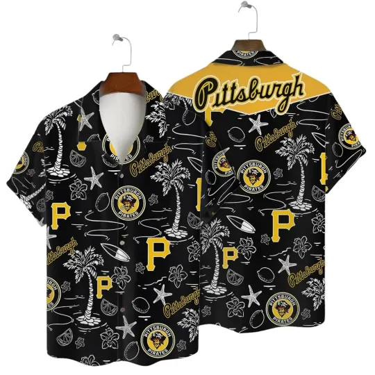 Pittsburgh P.i.r.a.t.e.s Beach Paradise Hawaiian Shirt, Gift for Fan