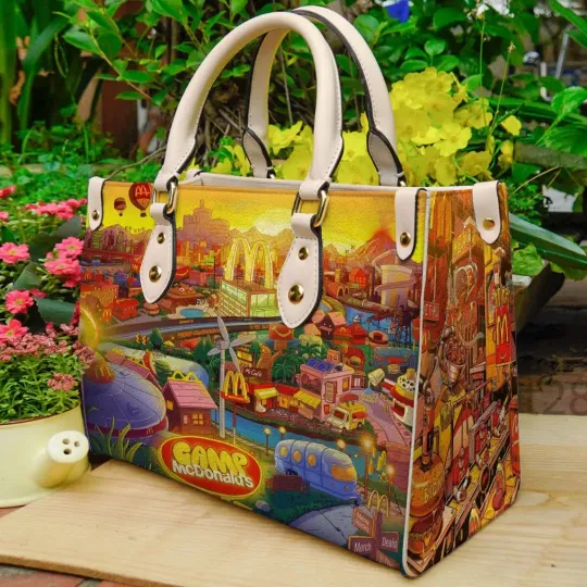 McDonald’s Leather HandBag