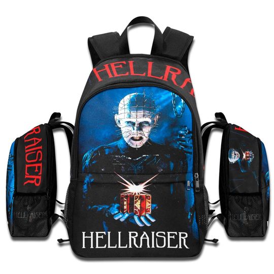 Hellraiser 1987 Movie Art Backpack - Retro Style