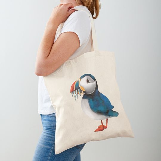 Puffin Tote Bag