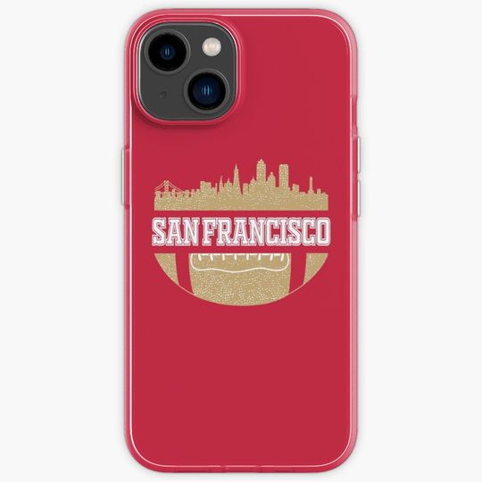 Retro F.r.a.n.c.i.s.c.o 4.9.E.r.s Football Fan Vintage San Francisco Skyline iPhone Case, Gift for Fan