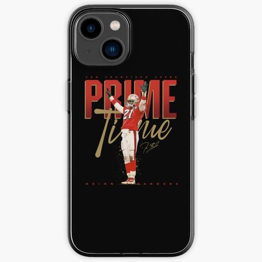 Deion Sanders San F.r.a.n.c.i.s.c.o 4.9.E.r.s iPhone Case, Gift for Fan