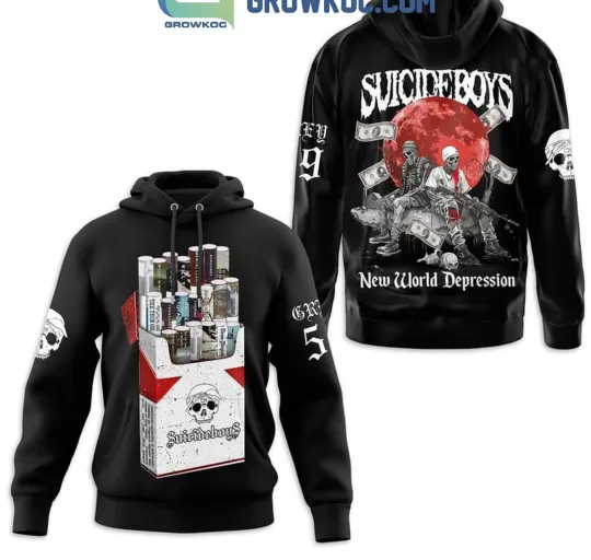 Suicideboys "New World Depression" Cigarette 3D Hoodie