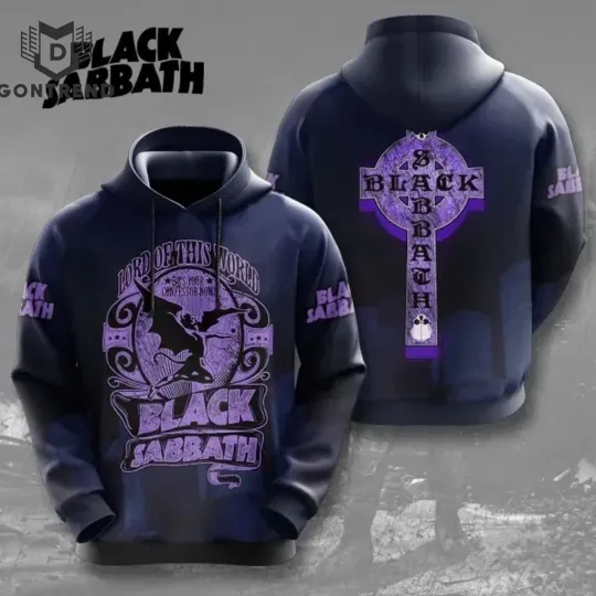 Lord Of This World Black Sabbath 3D Hoodie
