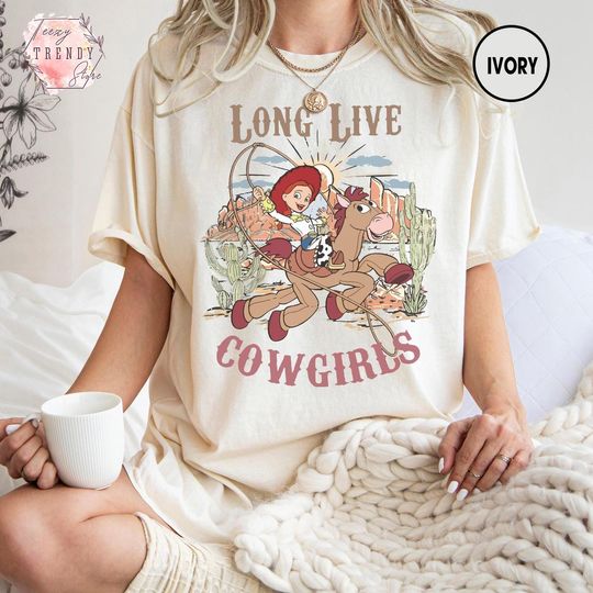 Funny Jessie And Bullseye Long Live Cowgirls T-shirt, Magic Kingdom Tee, Disneyland Trip