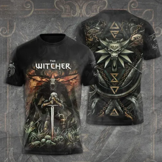 The Witcher 3D T-Shirt
