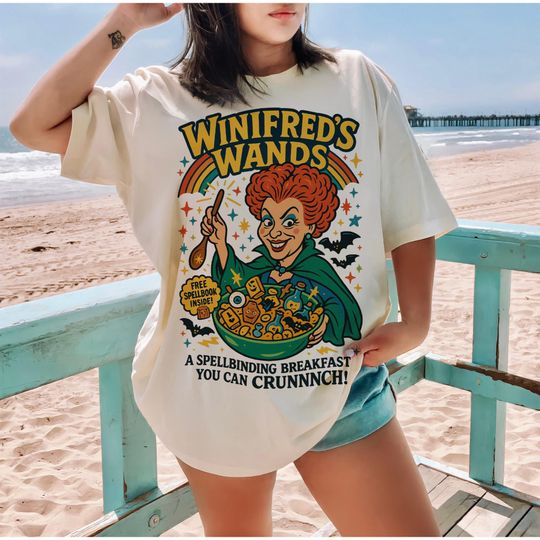 Winifred's Wands, Hocus Pocus, Halloween Shirt Design, Funny Halloween, Sanderson Sisters T-Shirt